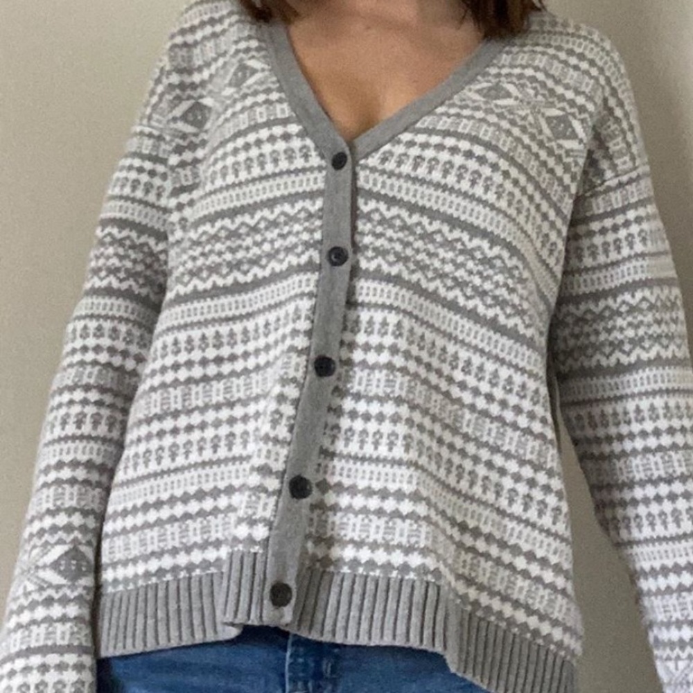 Gap button down sweater